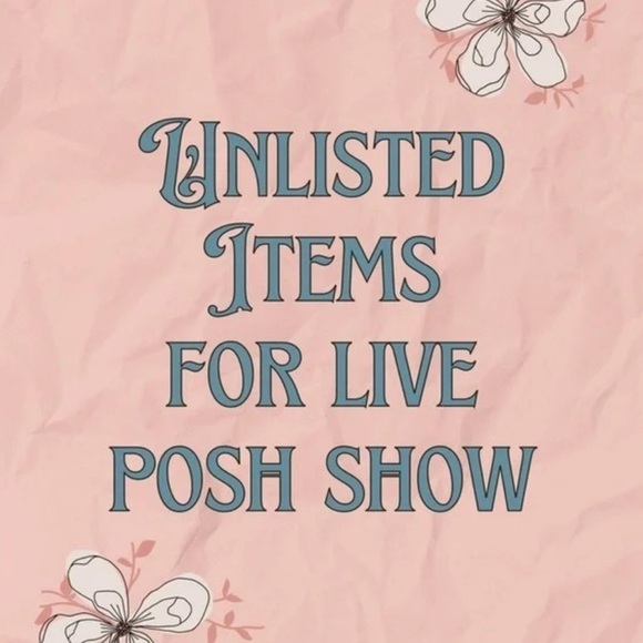 🍃🫶💫LIVE SHOW LISTING🍃🫶💫UNLISTED💫🍃🫶 - Picture 1 of 12